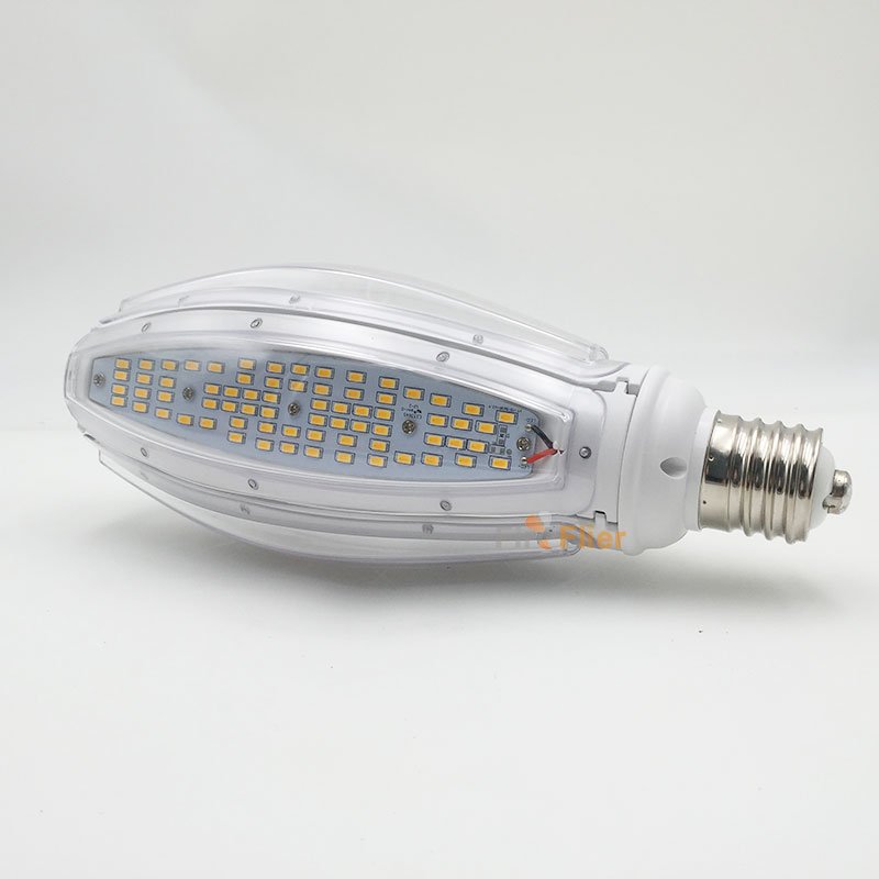 Lampadina LED Corn IP65 120W copertura trasparente