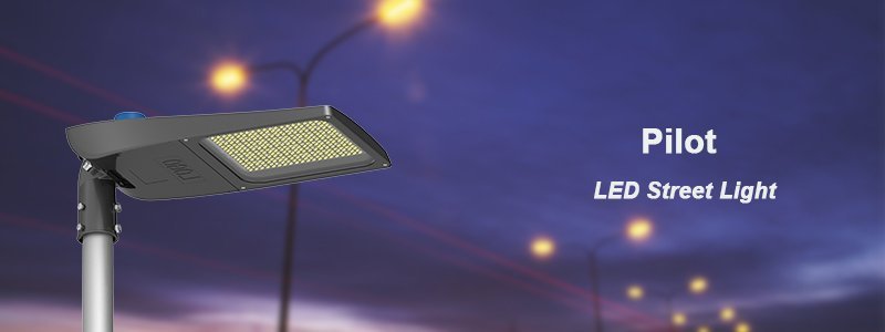 Pilot LED Street Light banner