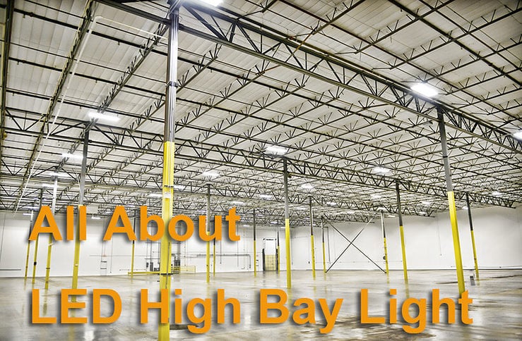 180 Watts NEW Brighter than T5HO Lamp T5 LED High Bay Light Fixture 6 Bulb 