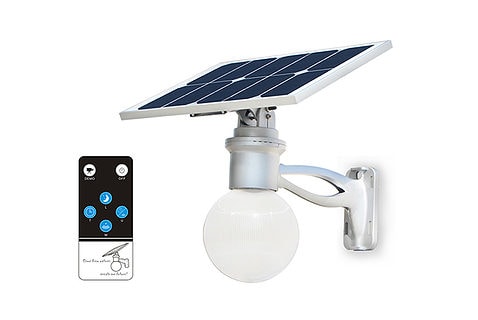 solar garden light with remote