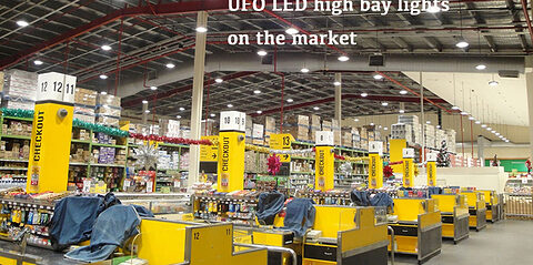 topp 10 UFO LED high bay lampor