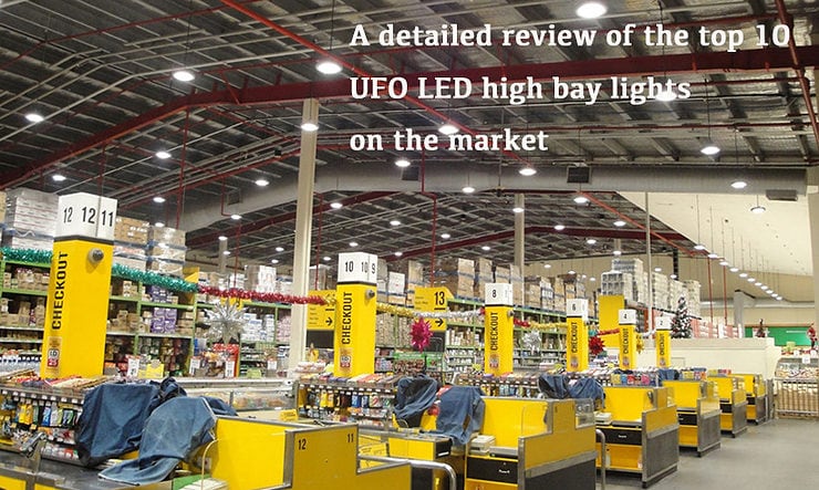 Las 10 mejores luces de bahía alta LED UFO